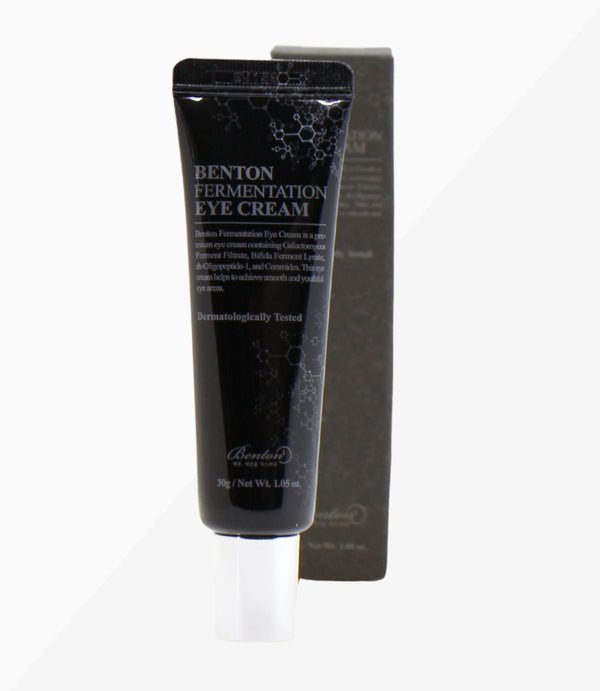 Foto von BENTON Fermentation Eye Cream mit Verpackung