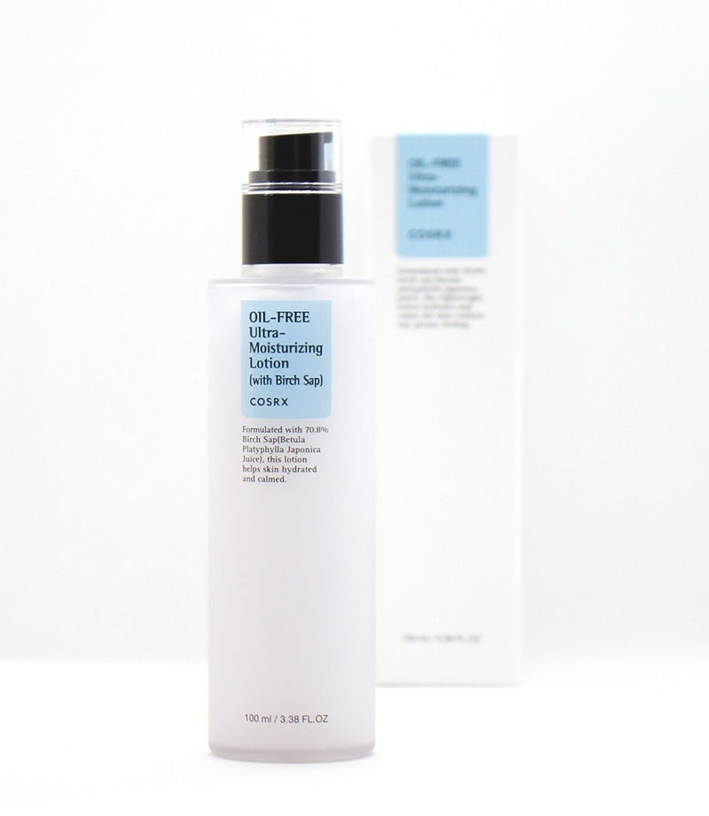 Foto von Cosrx Oil Free Ultra Moisturizing Lotion mit Verpackung