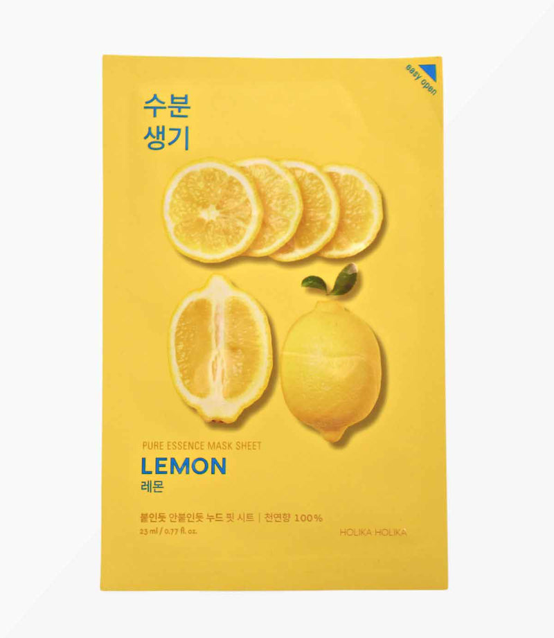 Tuchmaske HOLIKA HOLIKA Lemon Pure Essence Mask Sheet