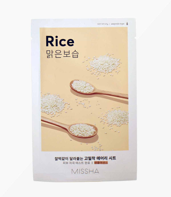 Bild von der Tuchmaske Airy Fit Sheet Mask Rice