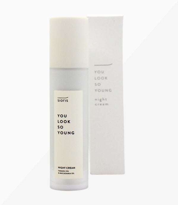 Foto von SIORIS You Look So Young Night Cream mit Verpackung