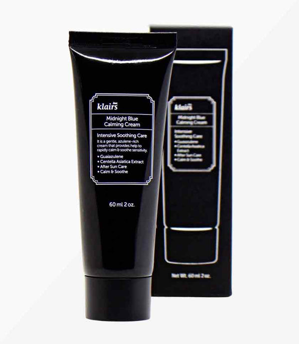 Bild von dear, Klairs Midnight Blue Calming Cream mit Verpackung