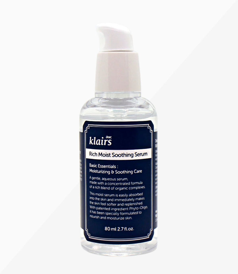 dear, Klairs Rich Moist Soothing Serum